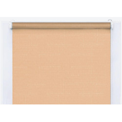 Рулонна штора Len 814  Світло-коричневий